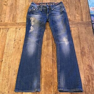 Rock Revival Celine Low Rise Bootcut Jeans 28 x 34